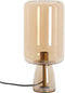 Light & Living Tafellamp Lotta - Oranje - Ø21cm - Modern - Kerst cadeau - Kerst cadeautjes - Cadeau vrouw - Cadeau man - Cadeau voor haar - Cadeau voor hem - Kerstcadeau - Kerst kado - Kado man - Kado vrouw