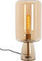 Light & Living Tafellamp Lotta - Oranje - Ø21cm - Modern - Kerst cadeau - Kerst cadeautjes - Cadeau vrouw - Cadeau man - Cadeau voor haar - Cadeau voor hem - Kerstcadeau - Kerst kado - Kado man - Kado vrouw
