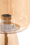 Light & Living Tafellamp Lotta - Oranje - Ø21cm - Modern - Kerst cadeau - Kerst cadeautjes - Cadeau vrouw - Cadeau man - Cadeau voor haar - Cadeau voor hem - Kerstcadeau - Kerst kado - Kado man - Kado vrouw