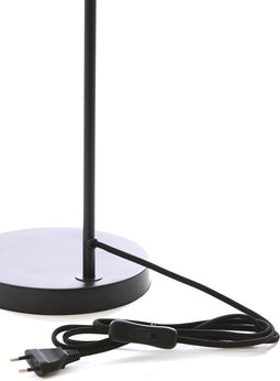 Light & Living Tafellamp Lukaro - 52cm hoog - Smoke/Antiek Brons