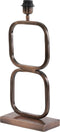 Light & Living Tafellamp Lutika - 46cm - Antiek Koper - excl. kap