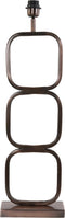 Light & Living Tafellamp Lutika - 69cm - Antiek Koper - excl. kap