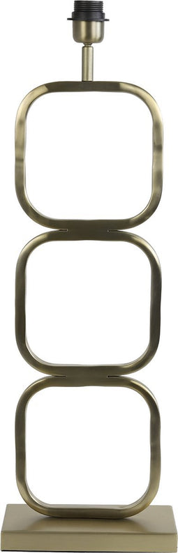 Light & Living Tafellamp Lutika - 69cm - Goud - excl. kap
