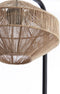 Light & Living Tafellamp Lyra - Jute/Zwart - Ø26cm - Botanisch - Kerst cadeau - Kerst cadeautjes - Cadeau vrouw - Cadeau man - Cadeau voor haar - Cadeau voor hem - Kerstcadeau - Kerst kado - Kado man - Kado vrouw