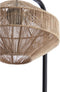 Light & Living Tafellamp Lyra - Jute/Zwart - Ø26cm - Botanisch - Kerst cadeau - Kerst cadeautjes - Cadeau vrouw - Cadeau man - Cadeau voor haar - Cadeau voor hem - Kerstcadeau - Kerst kado - Kado man - Kado vrouw