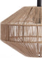 Light & Living Tafellamp Lyra - Jute/Zwart - Ø26cm - Botanisch - Kerst cadeau - Kerst cadeautjes - Cadeau vrouw - Cadeau man - Cadeau voor haar - Cadeau voor hem - Kerstcadeau - Kerst kado - Kado man - Kado vrouw