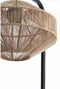 Light & Living Tafellamp Lyra - Jute/Zwart - Ø26cm - Botanisch - Kerst cadeau - Kerst cadeautjes - Cadeau vrouw - Cadeau man - Cadeau voor haar - Cadeau voor hem - Kerstcadeau - Kerst kado - Kado man - Kado vrouw