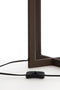 Light & Living Tafellamp Mace - 46cm - Bruin - excl. kap