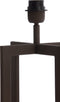 Light & Living Tafellamp Mace - 46cm - Bruin - excl. kap