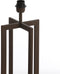 Light & Living Tafellamp Mace - 46cm - Bruin - excl. kap