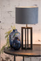 Light & Living Tafellamp Mace - Zwart - 15x35cm - Woonkamer - Slaapkamer