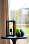 Light & Living Tafellamp Mace - Zwart - 21x21x30cm - Modern - Kerst cadeau - Kerst cadeautjes - Cadeau vrouw - Cadeau man - Cadeau voor haar - Cadeau voor hem - Kerstcadeau - Kerst kado - Kado man - Kado vrouw