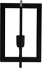 Light & Living Tafellamp Mace - Zwart - 21x21x30cm - Modern - Kerst cadeau - Kerst cadeautjes - Cadeau vrouw - Cadeau man - Cadeau voor haar - Cadeau voor hem - Kerstcadeau - Kerst kado - Kado man - Kado vrouw
