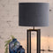 Light & Living Tafellamp Mace - Zwart - 21x46cm - Woonkamer - Slaapkamer