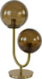 Light & Living Tafellamp Magdala - Bruin/Goud - 2L - Modern - Kerst cadeau - Kerst cadeautjes - Cadeau vrouw - Cadeau man - Cadeau voor haar - Cadeau voor hem - Kerstcadeau - Kerst kado - Kado man - Kado vrouw