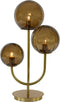 Light & Living Tafellamp Magdala - Bruin/Goud - 3L - Modern - Kerst cadeau - Kerst cadeautjes - Cadeau vrouw - Cadeau man - Cadeau voor haar - Cadeau voor hem - Kerstcadeau - Kerst kado - Kado man - Kado vrouw
