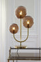 Light & Living Tafellamp Magdala - Bruin/Goud - 3L - Modern - Kerst cadeau - Kerst cadeautjes - Cadeau vrouw - Cadeau man - Cadeau voor haar - Cadeau voor hem - Kerstcadeau - Kerst kado - Kado man - Kado vrouw