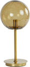 Light & Living Tafellamp Magdala - Bruin/Goud - Ø20cm - Modern