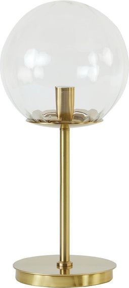 Light & Living Tafellamp Magdala - Glas/Goud - Ø20cm - Modern
