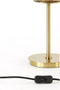 Light & Living Tafellamp Magdala - Glas/Goud - Ø20cm - Modern