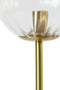 Light & Living Tafellamp Magdala - Glas/Goud - Ø20cm - Modern