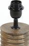 Light & Living Tafellamp Mauro - Mangohout - 25cm - Mat Bruin - excl. kap