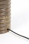 Light & Living Tafellamp Mauro - Mangohout - 25cm - Mat Bruin - excl. kap