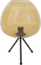 Light & Living Tafellamp Mayson - Bruin/Zwart - Ø30cm - Modern - Kerst cadeau - Kerst cadeautjes - Cadeau vrouw - Cadeau man - Cadeau voor haar - Cadeau voor hem - Kerstcadeau - Kerst kado - Kado man - Kado vrouw