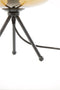 Light & Living Tafellamp Mayson - Bruin/Zwart - Ø30cm - Modern - Kerst cadeau - Kerst cadeautjes - Cadeau vrouw - Cadeau man - Cadeau voor haar - Cadeau voor hem - Kerstcadeau - Kerst kado - Kado man - Kado vrouw