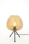 Light & Living Tafellamp Mayson - Bruin/Zwart - Ø30cm - Modern - Kerst cadeau - Kerst cadeautjes - Cadeau vrouw - Cadeau man - Cadeau voor haar - Cadeau voor hem - Kerstcadeau - Kerst kado - Kado man - Kado vrouw