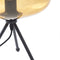 Light & Living Tafellamp Mayson - Bruin/Zwart - Ø30cm - Modern - Kerst cadeau - Kerst cadeautjes - Cadeau vrouw - Cadeau man - Cadeau voor haar - Cadeau voor hem - Kerstcadeau - Kerst kado - Kado man - Kado vrouw