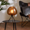 Light & Living Tafellamp Mayson - Bruin/Zwart - Ø30cm - Modern - Kerst cadeau - Kerst cadeautjes - Cadeau vrouw - Cadeau man - Cadeau voor haar - Cadeau voor hem - Kerstcadeau - Kerst kado - Kado man - Kado vrouw