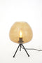 Light & Living Tafellamp Mayson - Bruin/Zwart - Ø30cm - Modern - Kerst cadeau - Kerst cadeautjes - Cadeau vrouw - Cadeau man - Cadeau voor haar - Cadeau voor hem - Kerstcadeau - Kerst kado - Kado man - Kado vrouw