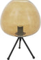 Light & Living Tafellamp Mayson - Bruin/Zwart - Ø30cm - Modern - Kerst cadeau - Kerst cadeautjes - Cadeau vrouw - Cadeau man - Cadeau voor haar - Cadeau voor hem - Kerstcadeau - Kerst kado - Kado man - Kado vrouw