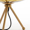 Light & Living Tafellamp Mayson - Goud - Ø30cm - Modern - Kerst cadeau - Kerst cadeautjes - Cadeau vrouw - Cadeau man - Cadeau voor haar - Cadeau voor hem - Kerstcadeau - Kerst kado - Kado man - Kado vrouw