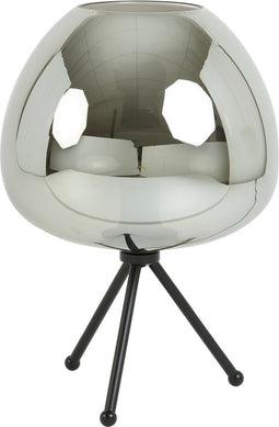 Light & Living Tafellamp Mayson - Grijs - Ø30cm - Modern - Kerst cadeau - Kerst cadeautjes - Cadeau vrouw - Cadeau man - Cadeau voor haar - Cadeau voor hem - Kerstcadeau - Kerst kado - Kado man - Kado vrouw