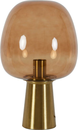 Light & Living Tafellamp Maysony - Bruin/Brons - Ø22cm - Modern - Kerst cadeau - Kerst cadeautjes - Cadeau vrouw - Cadeau man - Cadeau voor haar - Cadeau voor hem - Kerstcadeau - Kerst kado - Kado man - Kado vrouw