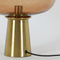Light & Living Tafellamp Maysony - Bruin - Ø40cm - Modern - Kerst cadeau - Kerst cadeautjes - Cadeau vrouw - Cadeau man - Cadeau voor haar - Cadeau voor hem - Kerstcadeau - Kerst kado - Kado man - Kado vrouw