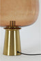 Light & Living Tafellamp Maysony - Bruin - Ø40cm - Modern - Kerst cadeau - Kerst cadeautjes - Cadeau vrouw - Cadeau man - Cadeau voor haar - Cadeau voor hem - Kerstcadeau - Kerst kado - Kado man - Kado vrouw