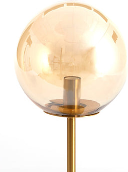 Light & Living Tafellamp Medina - 43cm - Amber/Goud