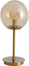 Light & Living Tafellamp Medina - 43cm - Amber/Goud