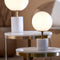 Light & Living Tafellamp Medina - Wit - Ø20cm - Modern - Kerst cadeau - Kerst cadeautjes - Cadeau vrouw - Cadeau man - Cadeau voor haar - Cadeau voor hem - Kerstcadeau - Kerst kado - Kado man - Kado vrouw