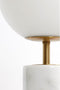 Light & Living Tafellamp Medina - Wit - Ø20cm - Modern - Kerst cadeau - Kerst cadeautjes - Cadeau vrouw - Cadeau man - Cadeau voor haar - Cadeau voor hem - Kerstcadeau - Kerst kado - Kado man - Kado vrouw