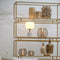 Light & Living Tafellamp Medina - Wit - Ø20cm - Modern - Kerst cadeau - Kerst cadeautjes - Cadeau vrouw - Cadeau man - Cadeau voor haar - Cadeau voor hem - Kerstcadeau - Kerst kado - Kado man - Kado vrouw
