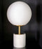Light & Living Tafellamp Medina - Wit - Ø20cm - Modern - Kerst cadeau - Kerst cadeautjes - Cadeau vrouw - Cadeau man - Cadeau voor haar - Cadeau voor hem - Kerstcadeau - Kerst kado - Kado man - Kado vrouw