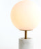 Light & Living Tafellamp Medina - Wit - Ø25cm - Modern - Kerst cadeau - Kerst cadeautjes - Cadeau vrouw - Cadeau man - Cadeau voor haar - Cadeau voor hem - Kerstcadeau - Kerst kado - Kado man - Kado vrouw
