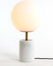 Light & Living Tafellamp Medina - Wit - Ø25cm - Modern - Kerst cadeau - Kerst cadeautjes - Cadeau vrouw - Cadeau man - Cadeau voor haar - Cadeau voor hem - Kerstcadeau - Kerst kado - Kado man - Kado vrouw