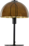 Light & Living Tafellamp Mellan - Bruin/Zwart - Ø30cm - Modern - Kerst cadeau - Kerst cadeautjes - Cadeau vrouw - Cadeau man - Cadeau voor haar - Cadeau voor hem - Kerstcadeau - Kerst kado - Kado man - Kado vrouw