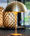 Light & Living Tafellamp Merel - Antiek Brons - Ø25cm - Modern