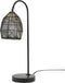 Light & Living Tafellamp Meya - Zwart - 23x18x60cm - Modern - Kerst cadeau - Kerst cadeautjes - Cadeau vrouw - Cadeau man - Cadeau voor haar - Cadeau voor hem - Kerstcadeau - Kerst kado - Kado man - Kado vrouw